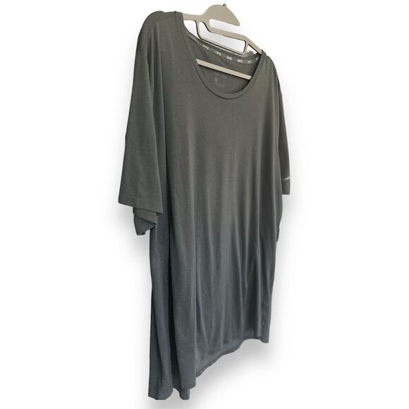 Nike Men's Black Dri-FIT Short Sleeve Performance T-Shirt Size XXL Activewear - Picture 3 of 9